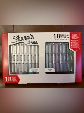 Sharpie S-Gel 18-Pen Special Edition Gift Pack - Medium Point 0.7mm